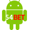 Aplicativo 54BET para Android