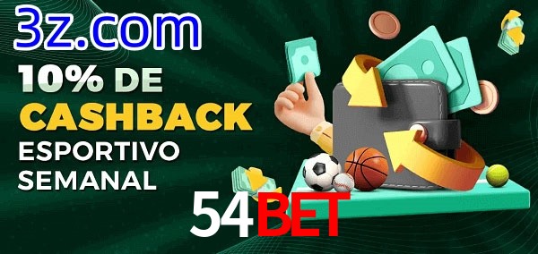 10% de bônus de cashback na 54BET